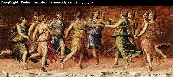 Baldassarre Peruzzi Apollo and the Muses
